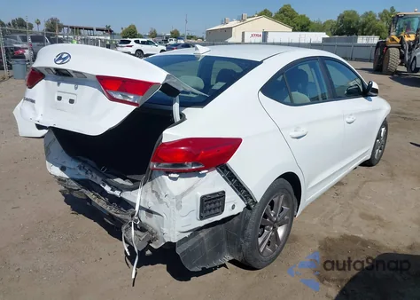 2017 Hyundai Elantra Se из США, поврежденный, VIN 5NPD84LF7HH124881